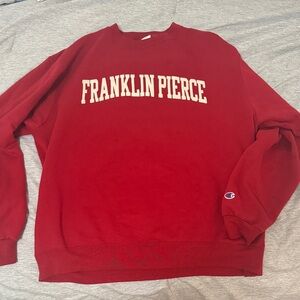 Champion Men's Red Crewneck Sweater